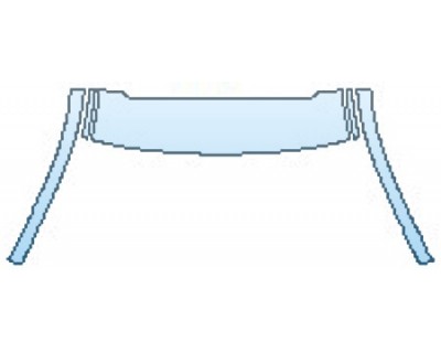 PAINT PROTECTION KIT - 2016 BMW 4 SERIES GRAN COUPE 435I ROOF WITH SUNROOF A-PILLARS - PRECUT PPF CLEAR BRA WRAP