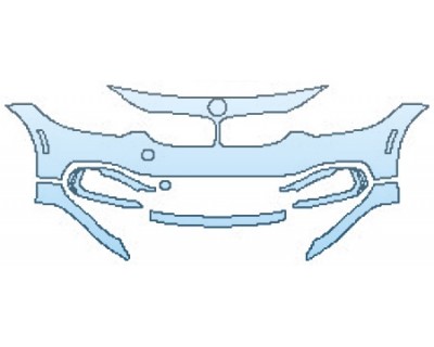2016 BMW 4 SERIES GRAN COUPE 435I XDRIVE Bumper (6 Piece)