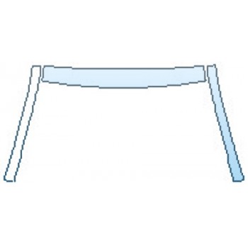 Precut PPF Kit – Clear Bra Paint Protection Film PAINT PROTECTION KIT - 2017 CHEVROLET CRUZE LS ROOF A-PILLARS - PRECUT PPF CLEAR BRA WRAP