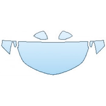 PAINT PROTECTION KIT - 2017 CHEVROLET CRUZE PREMIER RS PACKAGE HOOD(30 INCH WRAPPED EDGES) FENDERS MIRRORS - PRECUT PPF CLEAR BRA WRAP