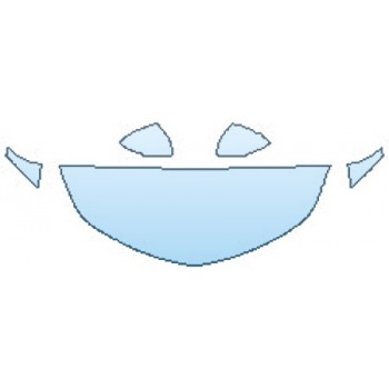 PAINT PROTECTION KIT - 2017 CHEVROLET CRUZE PREMIER RS PACKAGE HOOD(24 INCH) FENDERS MIRRORS - PRECUT PPF CLEAR BRA WRAP