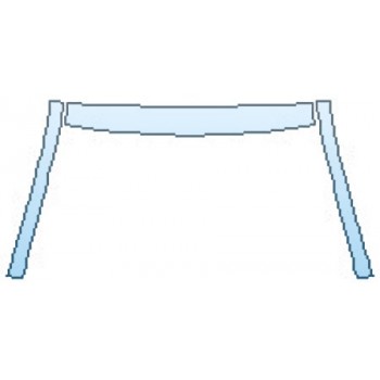 PAINT PROTECTION KIT - 2017 CHEVROLET CRUZE PREMIER RS PACKAGE ROOF A-PILLARS - PRECUT PPF CLEAR BRA WRAP