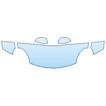 PAINT PROTECTION KIT - 2016 FIAT 500L URBANA HOOD FENDERS MIRRORS - PRECUT PPF CLEAR BRA WRAP