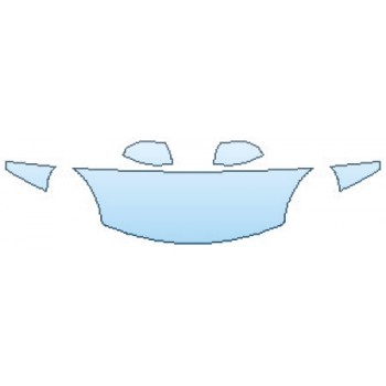 Precut PPF Kit – Clear Bra Paint Protection Film PAINT PROTECTION KIT - 2016 FIAT 500L URBANA HOOD(18 INCH) FENDERS MIRRORS - PRECUT PPF CLEAR BRA WRAP