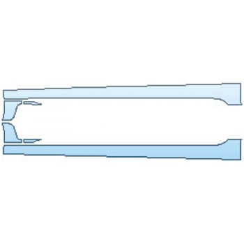 PAINT PROTECTION KIT - 2016 HYUNDAI AZERA BASE ROCKERS - PRECUT PPF CLEAR BRA WRAP