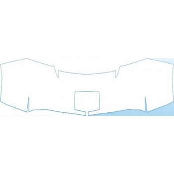 PAINT PROTECTION KIT - 2012 HONDA ACCORD COUPE EX FULL REAR BUMPER KIT - PRECUT PPF CLEAR BRA WRAP