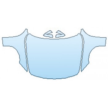 PAINT PROTECTION KIT - 2017 BMW 3 SERIES 328D SEDAN M SPORT FULL HOOD(WRAPPED EDGES) FENDERS MIRRORS - PRECUT PPF CLEAR BRA WRAP