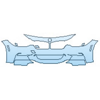 PAINT PROTECTION KIT - 2017 BMW 3 SERIES 328D SEDAN M SPORT BUMPER - PRECUT PPF CLEAR BRA WRAP