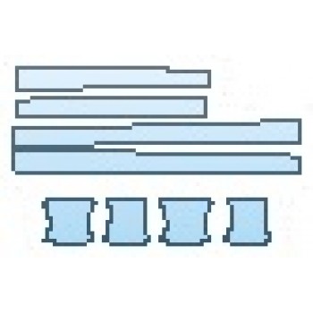 Precut PPF Kit – Clear Bra Paint Protection Film PAINT PROTECTION KIT - 2018 BMW 3 SERIES 330I SEDAN BASE DOOR CUPS DOOR SILLS - PRECUT PPF CLEAR BRA WRAP