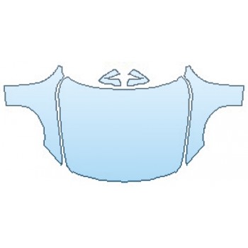 PAINT PROTECTION KIT - 2017 BMW 3 SERIES 340I XDRIVE SEDAN M SPORT FULL HOOD(WRAPPED EDGES) FENDERS MIRRORS - PRECUT PPF CLEAR BRA WRAP