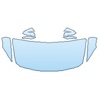 Precut PPF Kit – Clear Bra Paint Protection Film PAINT PROTECTION KIT - 2017 BMW 4 SERIES 430I COUPE BASE FULL HOOD(30 INCH WRAPPED EDGES) FENDERS MIRRORS - PRECUT PPF CLEAR BRA WRAP