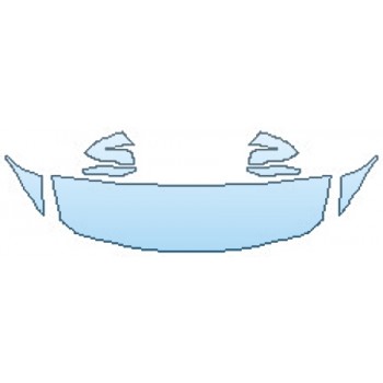 Precut PPF Kit – Clear Bra Paint Protection Film PAINT PROTECTION KIT - 2017 BMW 4 SERIES 430I COUPE BASE HOOD(18 INCH) FENDERS MIRRORS - PRECUT PPF CLEAR BRA WRAP