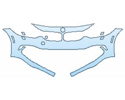 2017 BMW 4 SERIES 430I GRAN COUPE LUXURY PKG Bumper With Washers(1 Piece)