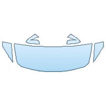 PAINT PROTECTION KIT - 2017 BMW 4 SERIES 430I GRAN COUPE M SPORT HOOD(24 INCH) FENDERS MIRRORS - PRECUT PPF CLEAR BRA WRAP