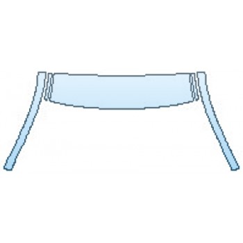 PAINT PROTECTION KIT - 2017 BMW 4 SERIES 430I GRAN COUPE M SPORT ROOF A-PILLARS - PRECUT PPF CLEAR BRA WRAP