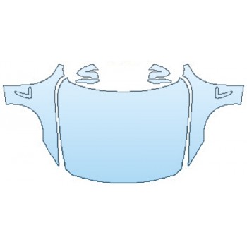 Precut PPF Kit – Clear Bra Paint Protection Film PAINT PROTECTION KIT - 2017 BMW 4 SERIES 430I XDRIVE COUPE BASE FULL HOOD FENDERS MIRRORS - PRECUT PPF CLEAR BRA WRAP