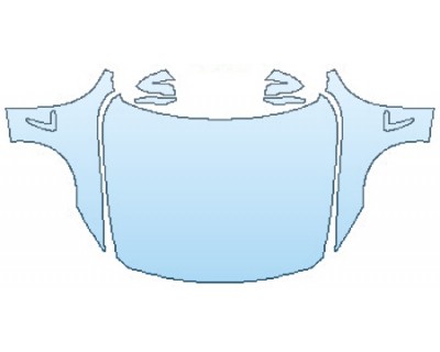 PAINT PROTECTION KIT - 2017 BMW 4 SERIES 430I XDRIVE COUPE BASE FULL HOOD FENDERS MIRRORS - PRECUT PPF CLEAR BRA WRAP