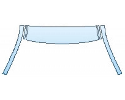 PAINT PROTECTION KIT - 2017 BMW 4 SERIES 430I XDRIVE COUPE BASE ROOF A-PILLARS - PRECUT PPF CLEAR BRA WRAP