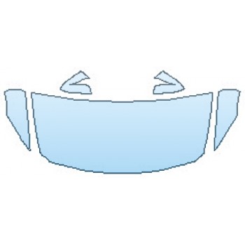 PAINT PROTECTION KIT - 2017 BMW 4 SERIES 430I XDRIVE GRAN COUPE M SPORT HOOD(30 INCH) FENDERS MIRRORS - PRECUT PPF CLEAR BRA WRAP