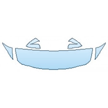 PAINT PROTECTION KIT - 2017 BMW 4 SERIES 430I XDRIVE GRAN COUPE M SPORT HOOD(18 INCH) FENDERS MIRRORS - PRECUT PPF CLEAR BRA WRAP