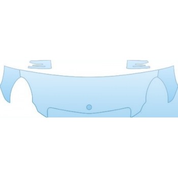 PAINT PROTECTION KIT - 2012 MERCEDES-BENZ R 350 BASE HOOD FENDER MIRRORS KIT - PRECUT PPF CLEAR BRA WRAP