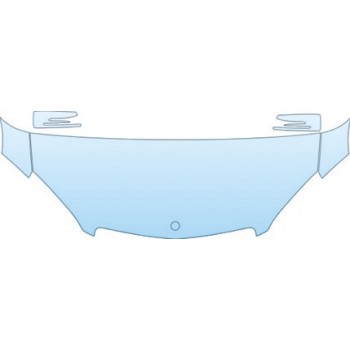 PAINT PROTECTION KIT - 2011 MERCEDES-BENZ C350 SEDAN SPORT HOOD FENDER MIRROR(SPORT) KIT - PRECUT PPF CLEAR BRA WRAP