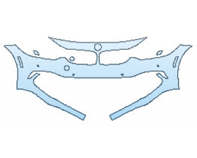 2017 BMW 4 SERIES 440I GRAN COUPE LUXURY PKG Bumper With Sensors(1 Piece)