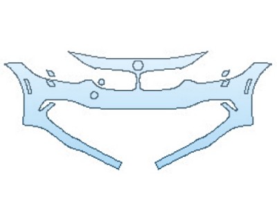2017 BMW 4 SERIES 440I XDRIVE COUPE LUXURY PKG Bumper With Washers(1 Piece)