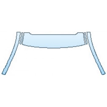 PAINT PROTECTION KIT - 2017 BMW 4 SERIES 440I XDRIVE COUPE M SPORT ROOF WITH SUNROOF A-PILLARS - PRECUT PPF CLEAR BRA WRAP