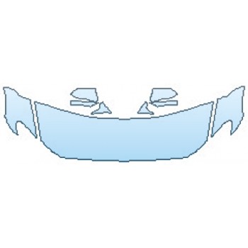 Precut PPF Kit – Clear Bra Paint Protection Film PAINT PROTECTION KIT - 2017 BMW 5 SERIES 528I SEDAN LUXURY LINE HOOD(24 INCH) FENDERS MIRRORS - PRECUT PPF CLEAR BRA WRAP