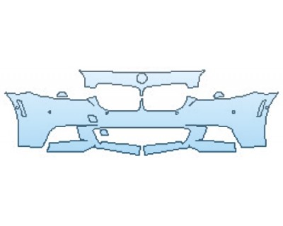 2017 BMW 5 SERIES 535D SEDAN M SPORT Bumper With Sensors