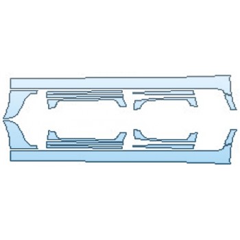 Precut PPF Kit – Clear Bra Paint Protection Film PAINT PROTECTION KIT - 2017 BMW 5 SERIES 535D XDRIVE SEDAN M SPORT ROCKERS - PRECUT PPF CLEAR BRA WRAP