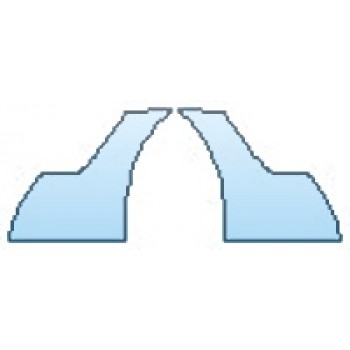 PAINT PROTECTION KIT - 2017 BMW 5 SERIES 535I SEDAN LUXURY LINE SPLASH - PRECUT PPF CLEAR BRA WRAP