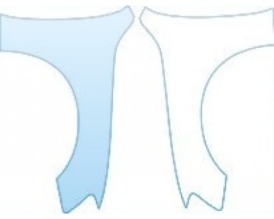 PAINT PROTECTION KIT - 2010 AUDI A4 AVANT BASE FULL FENDERS KIT - PRECUT PPF CLEAR BRA WRAP