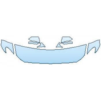 Precut PPF Kit – Clear Bra Paint Protection Film PAINT PROTECTION KIT - 2017 BMW 5 SERIES 550I SEDAN BASE HOOD(18 INCH) FENDERS MIRRORS - PRECUT PPF CLEAR BRA WRAP