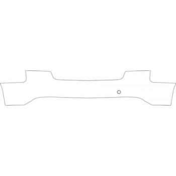 2012 AUDI S5 COUPE BASE Full Rear Bumper(without Sensors) Kit