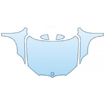 PAINT PROTECTION KIT - 2017 BMW X1 SDRIVE28I BASE FULL HOOD FENDERS MIRRORS - PRECUT PPF CLEAR BRA WRAP