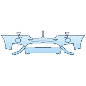 Precut PPF Kit – Clear Bra Paint Protection Film PAINT PROTECTION KIT - 2017 BMW X4 XDRIVE28I XLINE BUMPER WITH WASHERS(4 PIECE) - PRECUT PPF CLEAR BRA WRAP