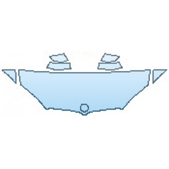 PAINT PROTECTION KIT - 2017 BMW X5 SDRIVE35I BASE HOOD(24 INCH) FENDERS MIRRORS - PRECUT PPF CLEAR BRA WRAP