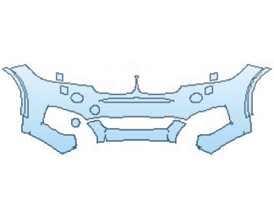 2017 BMW X6 SDRIVE35I M SPORT Bumper With Washers(4 Piece)