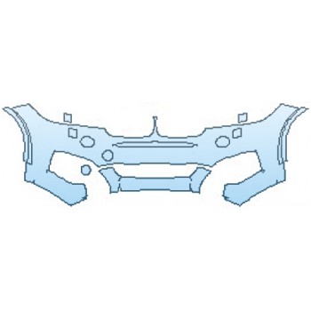 2019 BMW X6 XDRIVE35I M SPORT Bumper With Washers(4 Piece)