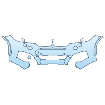 2019 BMW X6 XDRIVE35I M SPORT Bumper With Washers and Sensors(4 Piece)