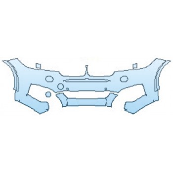 2018 BMW X6 XDRIVE50I M SPORT Bumper With Sensors(4 Piece)