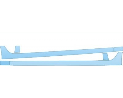 PAINT PROTECTION KIT - 2010 ACURA TSX BASE  ROCKERS KIT - PRECUT PPF CLEAR BRA WRAP