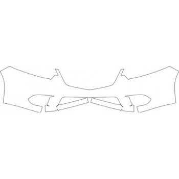 2013 ACURA TSX BASE  Bumper Kit