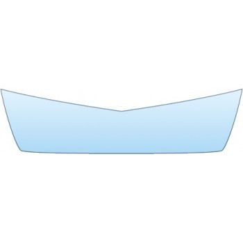 PAINT PROTECTION KIT - 2014 ACURA TL SH-AWD  REAR BUMPER DECK - PRECUT PPF CLEAR BRA WRAP