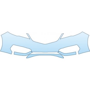 PAINT PROTECTION KIT - 2016 ACURA RDX  LOWER BUMPER (MORE SEAMS) - PRECUT PPF CLEAR BRA WRAP