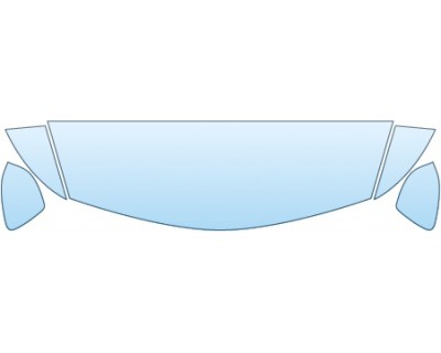 PAINT PROTECTION KIT - 2014 ACURA TSX AERO  STANDARD HOOD FENDER MIRROR - PRECUT PPF CLEAR BRA WRAP