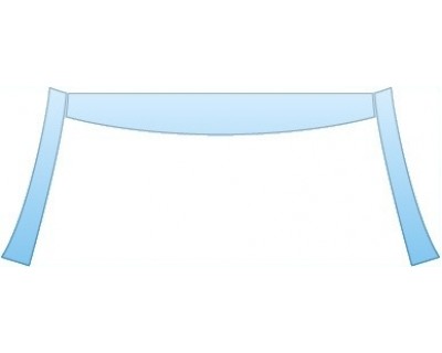 PAINT PROTECTION KIT - 2014 ASTON MARTIN RAPIDE SEDAN  ROOF A-PILLARS - PRECUT PPF CLEAR BRA WRAP