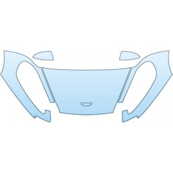 Precut PPF Kit – Clear Bra Paint Protection Film PAINT PROTECTION KIT - 2014 ASTON MARTIN RAPIDE SEDAN HOOD FENDER MIRRORS - PRECUT PPF CLEAR BRA WRAP